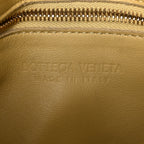 Nappa Maxi Intreccio Padded Cassette Crossbody Bag Tapioca
