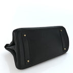 Taurillon Clemence JPG Birkin 42 Black