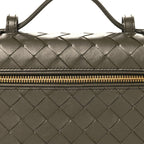Calfskin Intrecciato Bang Bang Vanity Case Pinecone