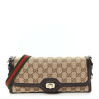 GG Monogram Small Luce Shoulder Bag Beige Ebony