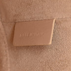Smooth Calfskin Small Cuir Triomphe Bucket Bag Nude