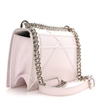 Calfskin Medium Diorama Flap Bag Off White