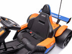 McLaren 24V Electric Drift Go-Kart for Kids - Orange
