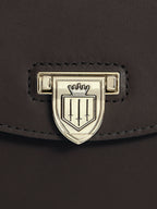 Blenheim Saddle Bag - Mahogany Leather