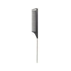 Carbon Fiber Comb Teasing Metal Pin Tail