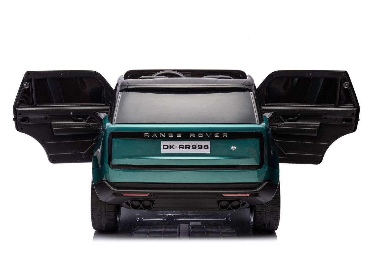 24V Land Rover Kids Electric Ride On SUV with Remote Control - Green