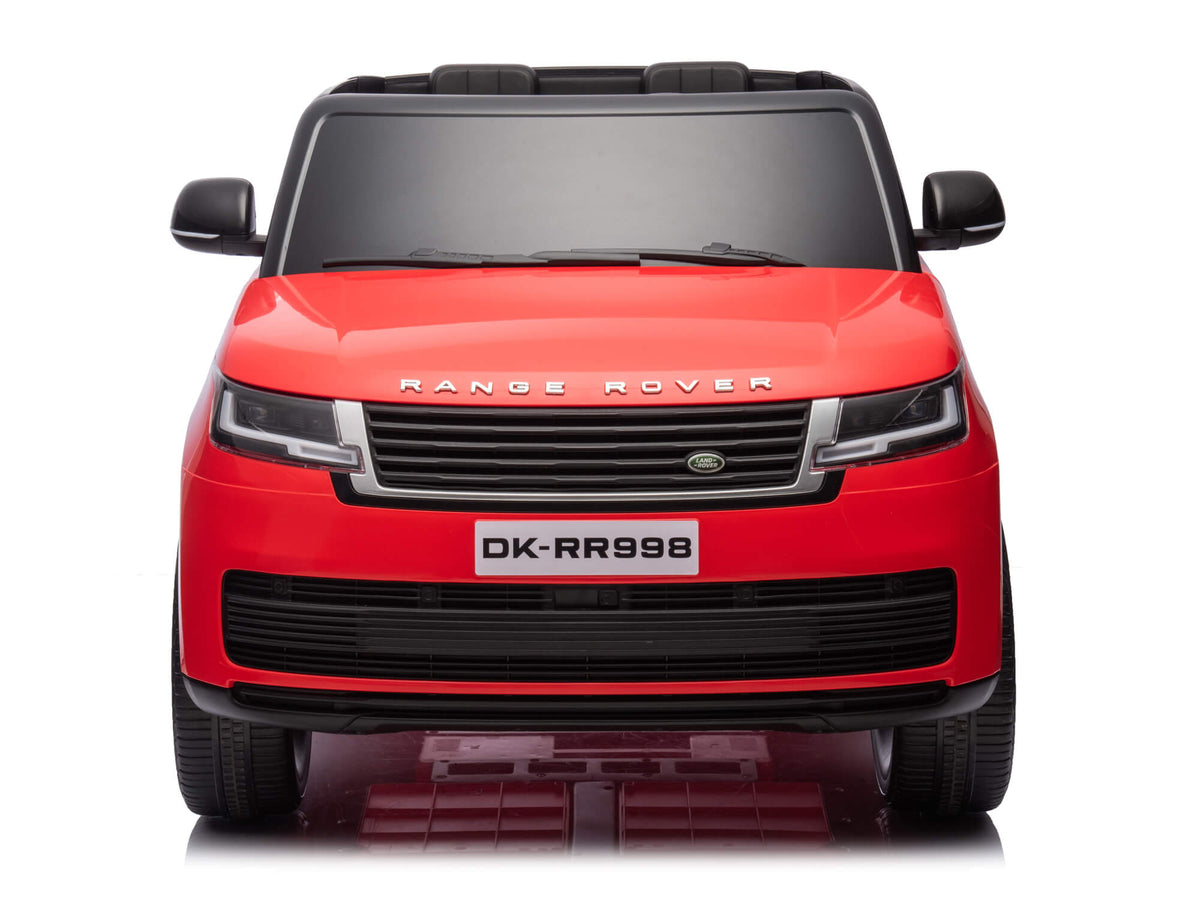 24V Land Rover Kids Electric Ride On SUV with Remote Control - Red