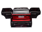 24V Land Rover Kids Electric Ride On SUV with Remote Control - Burgundy