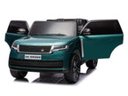 24V Land Rover Kids Electric Ride On SUV with Remote Control - Green