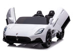 24V Maserati MC20 Two-Seater Kids Ride On Car with Remote - White
