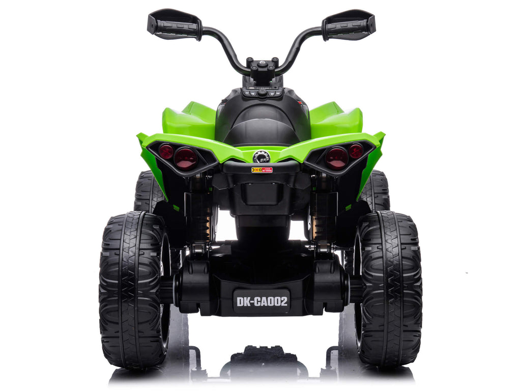 24V Can-Am Kids Renegade 4WD Ride-On Quad - Green