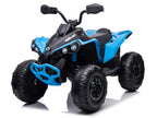 24V Can-Am Kids Renegade 4WD Ride-On Quad - Blue