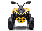24V Can-Am Kids Renegade 4WD Ride-On Quad - Yellow