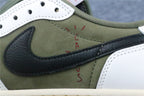 Travis Scott x Air Jordan 1 Retro Low OG SP 'Reverse Olive / Medium Olive' (US Warehouse, No QC)