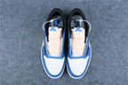 Custom Fragment Design x Travis Scott x Air Jordan 1 Low 'Royal Blue'