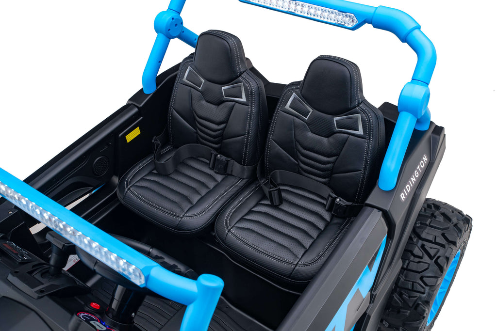 24V Ridington MAX-R All Terrain Ride-On Buggy with Remote - Blue