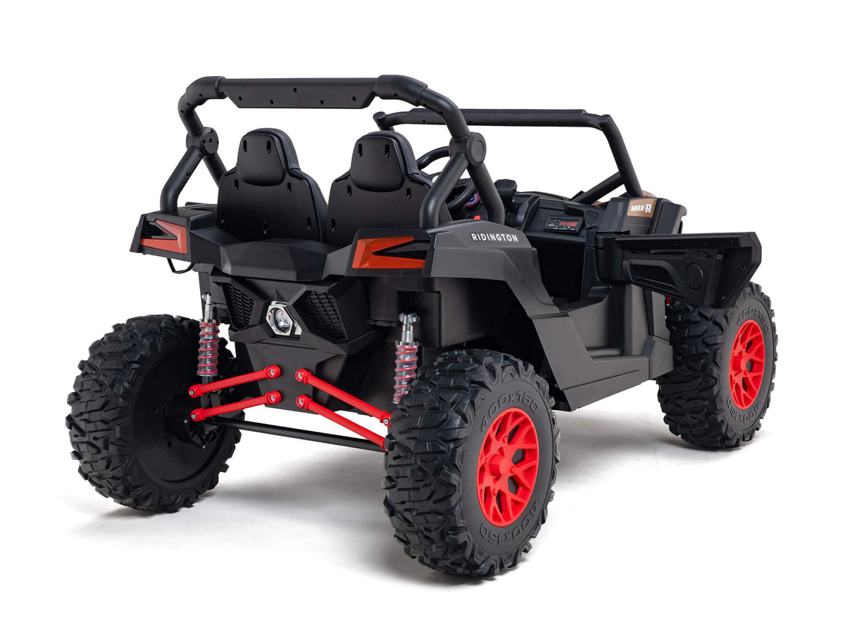 24V Ridington MAX-R All Terrain Ride-On Buggy with Remote - Black
