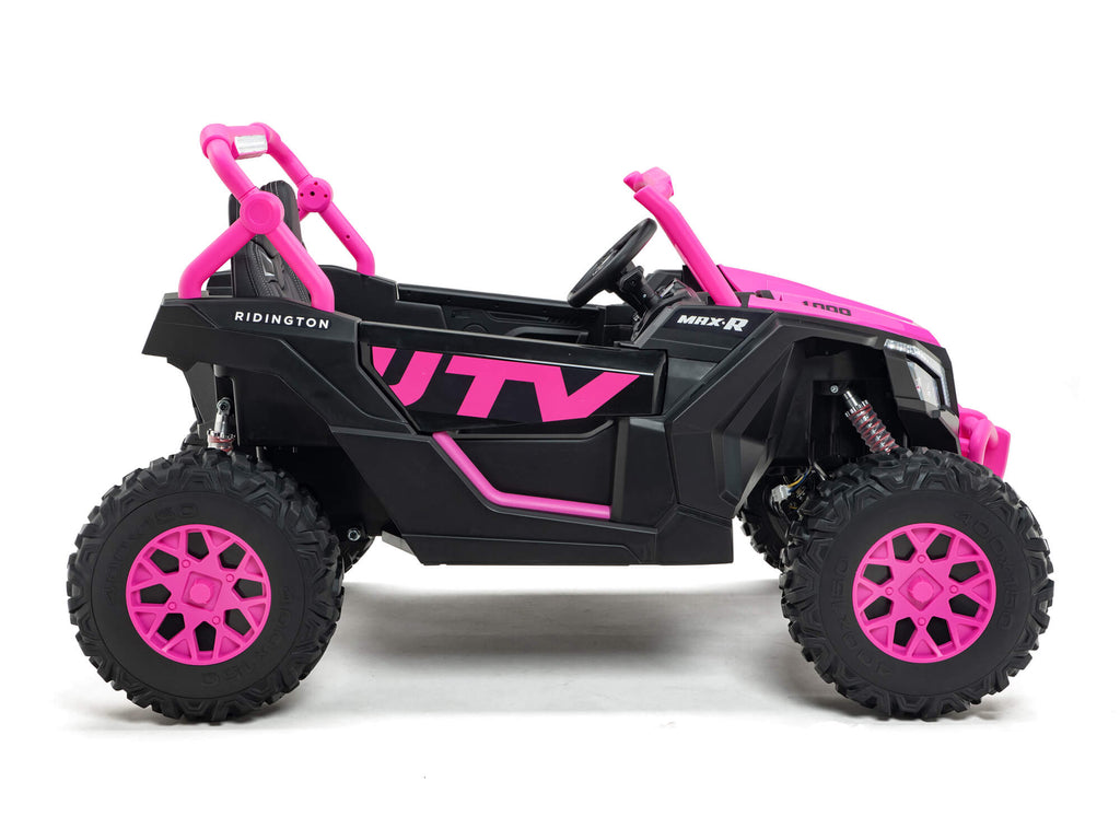 24V Ridington MAX-R All Terrain Ride-On Buggy with Remote - Pink