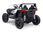 24V TREKCAR Rayder Ride-On Buggy - White