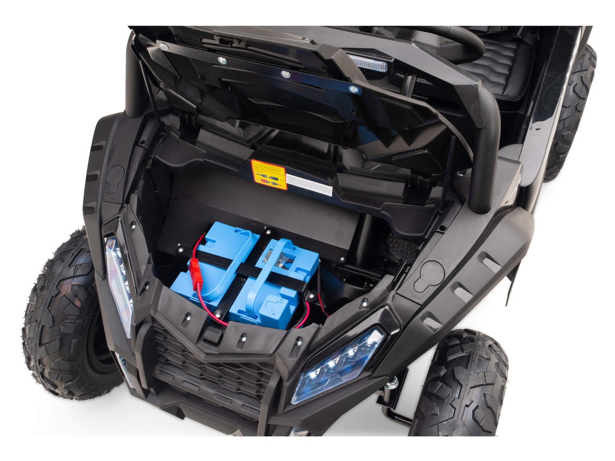 24V TREKCAR Rayder Ride-On Buggy - Black