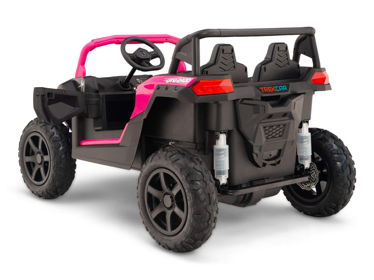 24V TREKCAR Rayder Ride-On Buggy - Pink