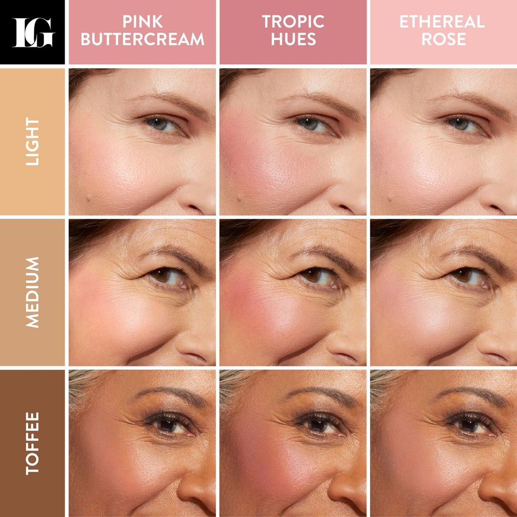 Baked Blush-n-Brighten Marbleized Blush Travel Size