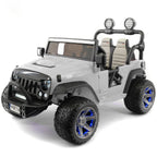 Trail Explorer 24V Kids Ride-On Car Truck with R/C Parental Remote | Gray