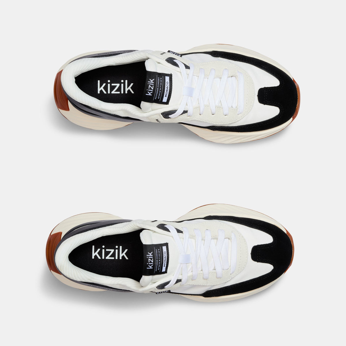 Men's Monaco - White/Black