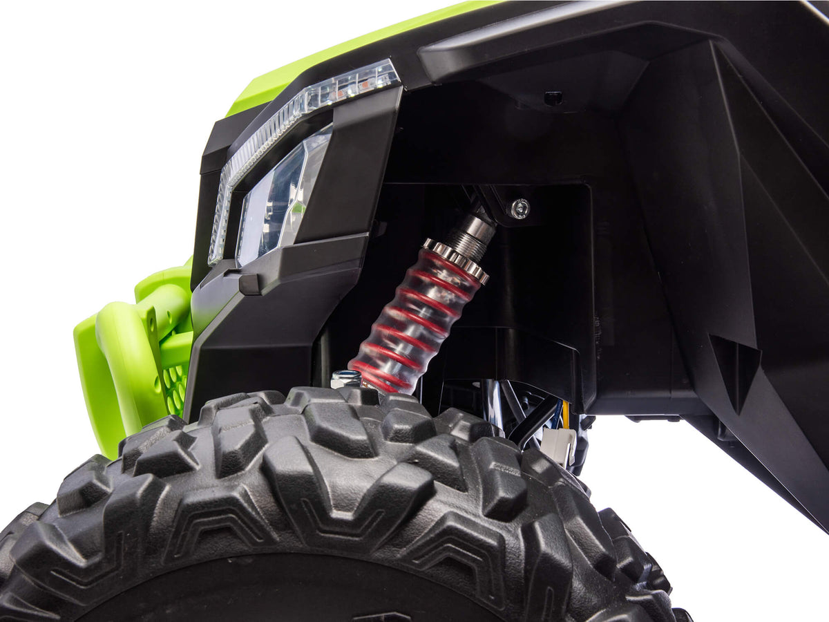 24V Ridington MAX-R All Terrain Ride-On Buggy with Remote - Green