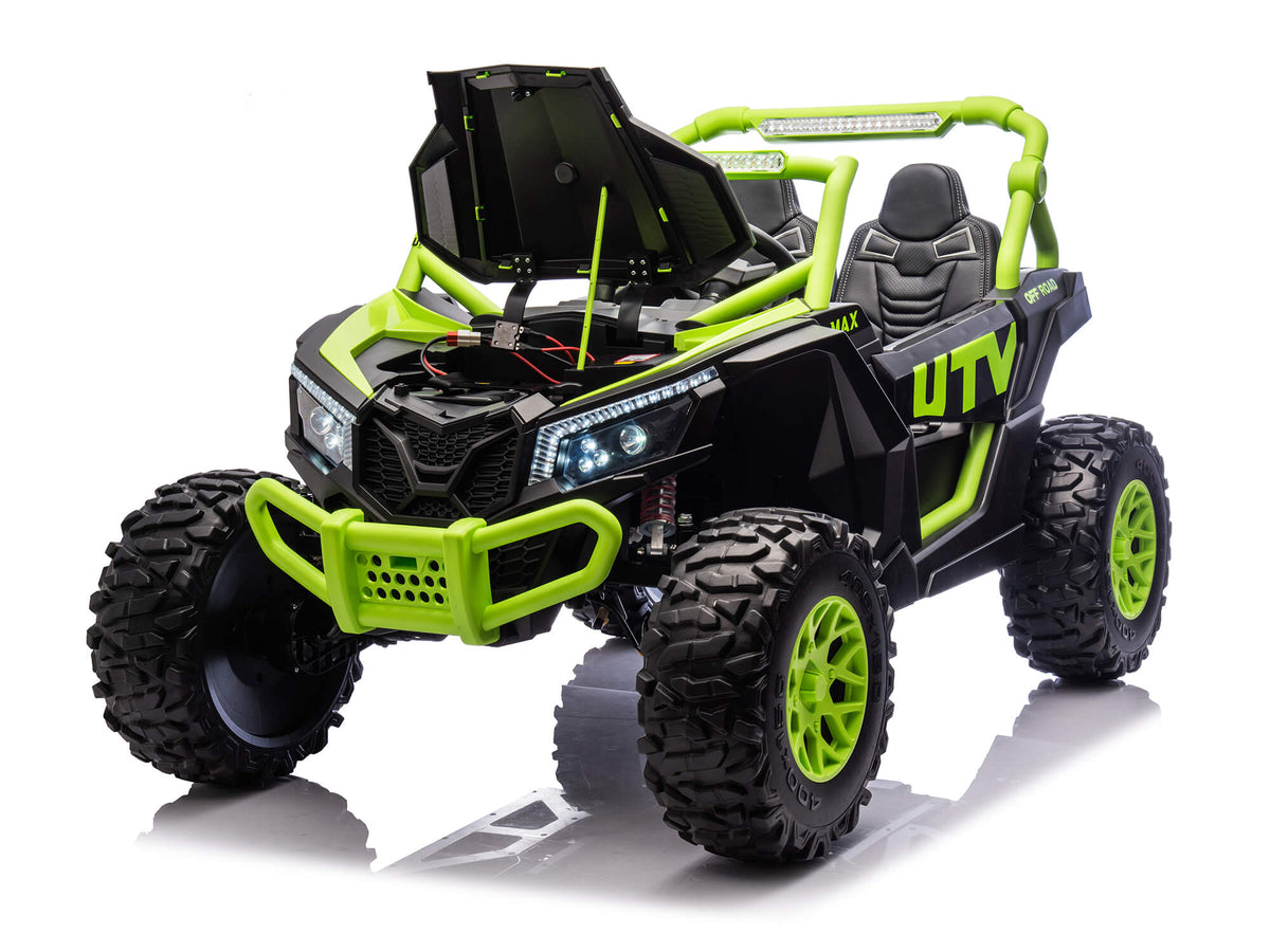 24V Ridington MAX-R All Terrain Ride-On Buggy with Remote - Green