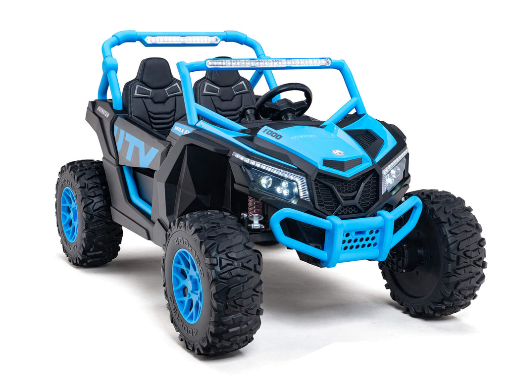 24V Ridington MAX-R All Terrain Ride-On Buggy with Remote - Blue