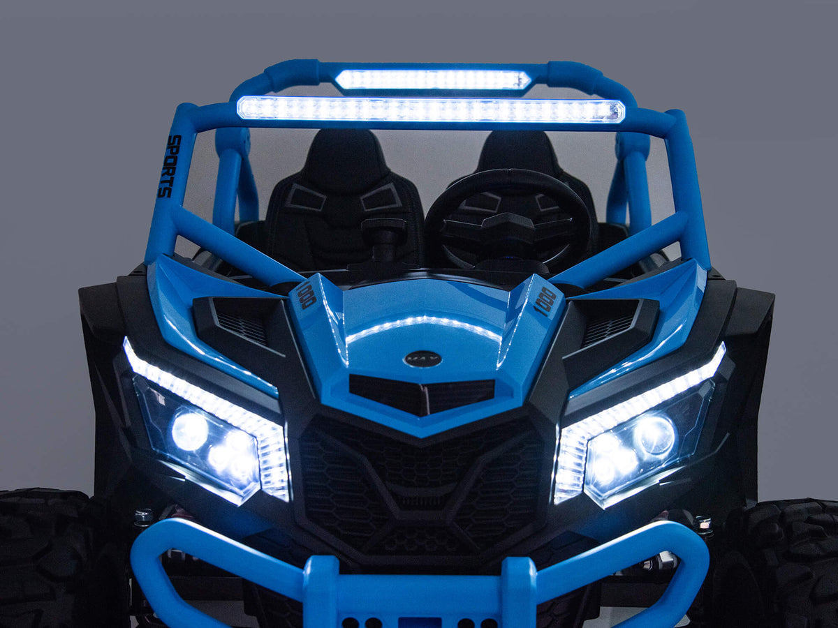 24V Ridington MAX-R All Terrain Ride-On Buggy with Remote - Blue