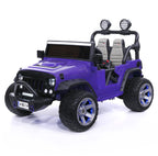 Trail Explorer 24V Kids Ride-On Car Truck with R/C Parental Remote | Purple