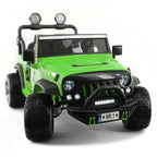 Trail Explorer 24V Kids Ride-On Car Truck with R/C Parental Remote | Green