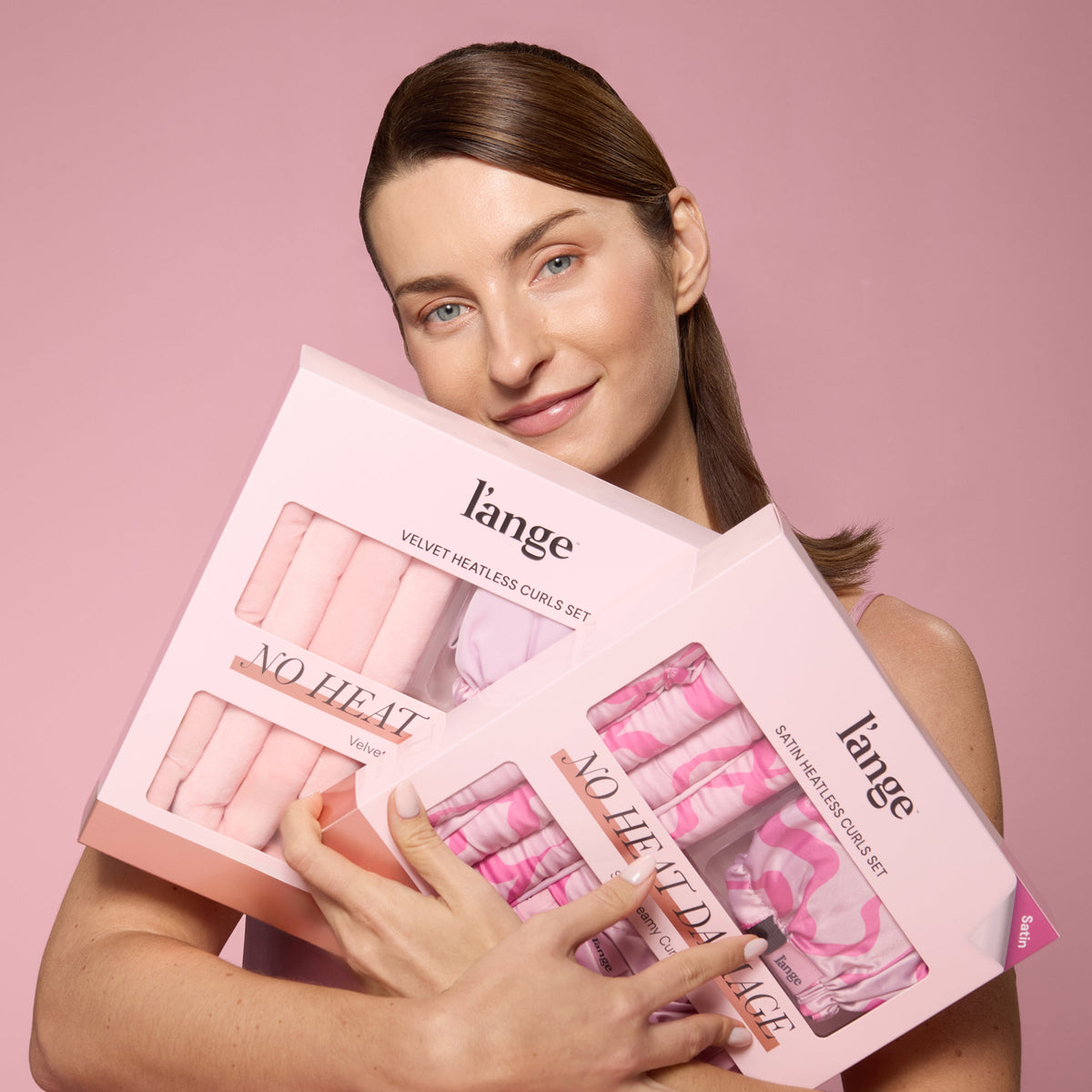 Satin Heatless Curls Set