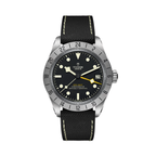 Black Bay Pro 39mm - Black on Hybrid Rubber/Leather Strap