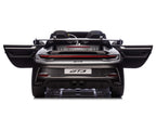 24V Porsche 911 GT3 Kids 2-Seater Ride On Car - Gray