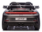 24V Porsche 911 GT3 Kids 2-Seater Ride On Car - Gray