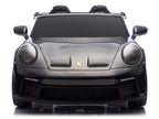 24V Porsche 911 GT3 Kids 2-Seater Ride On Car - Black
