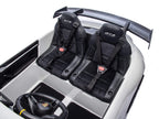 24V Porsche 911 GT3 Kids 2-Seater Ride On Car - White