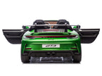 24V Porsche 911 GT3 Kids 2-Seater Ride On Car - Green