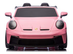 24V Porsche 911 GT3 Kids 2-Seater Ride On Car - Pink