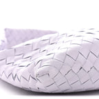 Calfskin Intrecciato Small Hop Oyster Lilac