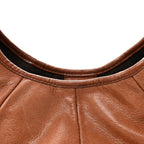 Calfskin Metal Mombasa Hobo Beige