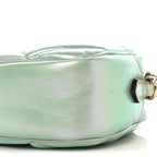 Iridescent Nappa Chevron Matelasse Small GG Marmont Chain Shoulder Bag Iridescent Salvy Green