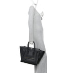 Smooth Calfskin Mini Luggage Black
