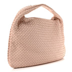 Nappa Intrecciato Large Veneta Hobo Flamingo