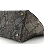 Snakeskin Mini Luggage Multicolor