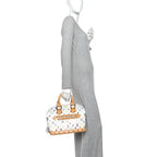 Monogram Multicolor Alma White