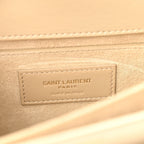 Suede Calfskin Medium Monogram Sunset Sea Salt